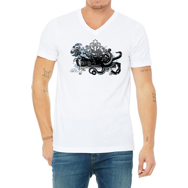 Cecaelia Regale V-Neck Tee by gotlhesiranir | Artistshot