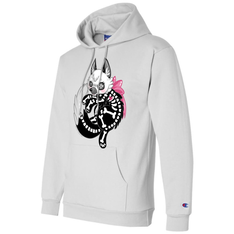 Skele Fox Champion Hoodie by thiloandel3 | Artistshot