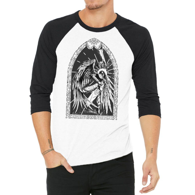 Archangel Saint Michael 3/4 Sleeve Shirt | Artistshot