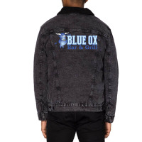 The Blue Ox Bar & Grill Unisex Sherpa-lined Denim Jacket | Artistshot