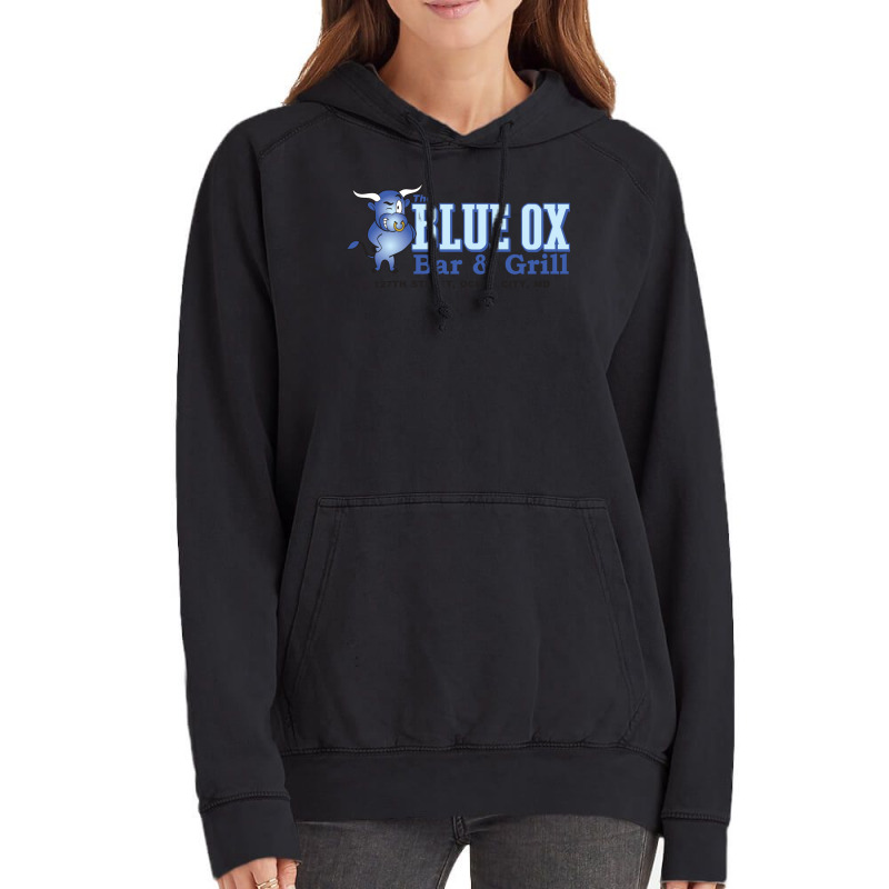 The Blue Ox Bar & Grill Vintage Hoodie by daiktumlinay | Artistshot