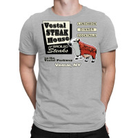 Vestal Steak House T-shirt | Artistshot