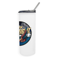 Captain Midnight Skinny Tumbler | Artistshot