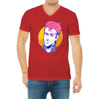 Atlas Rhys  Borderlands Fan Art V-neck Tee | Artistshot