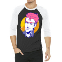 Atlas Rhys  Borderlands Fan Art 3/4 Sleeve Shirt | Artistshot