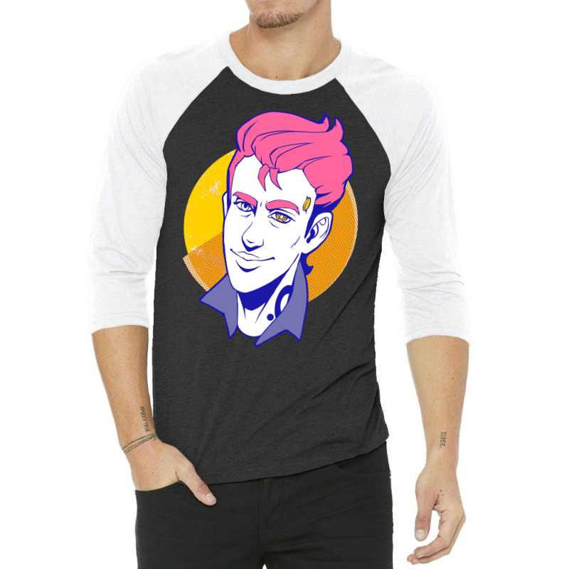 Atlas Rhys  Borderlands Fan Art 3/4 Sleeve Shirt | Artistshot