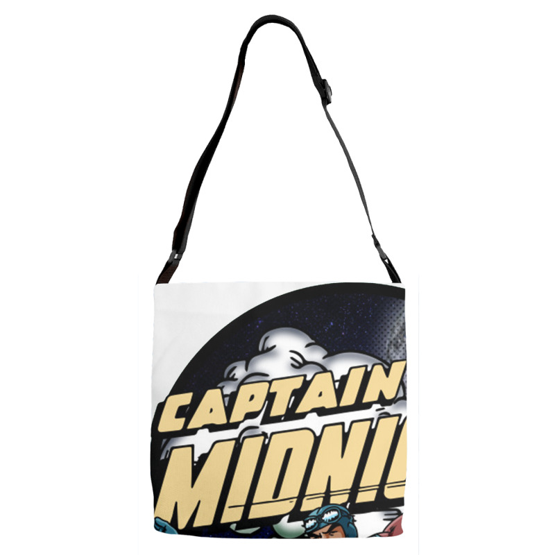 Captain Midnight Adjustable Strap Totes | Artistshot