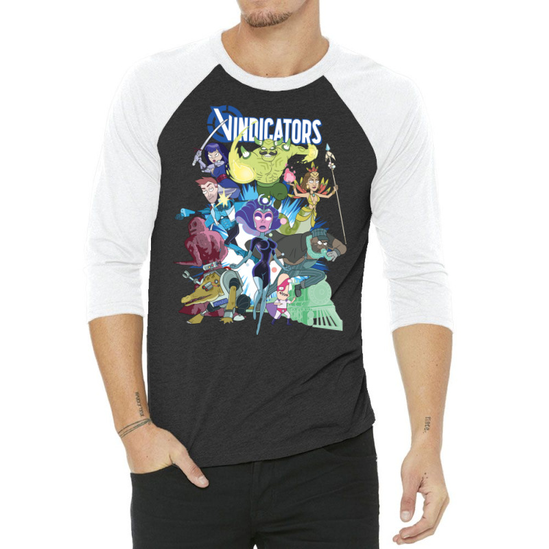 Vindicators 3/4 Sleeve Shirt by amlyskapazi | Artistshot