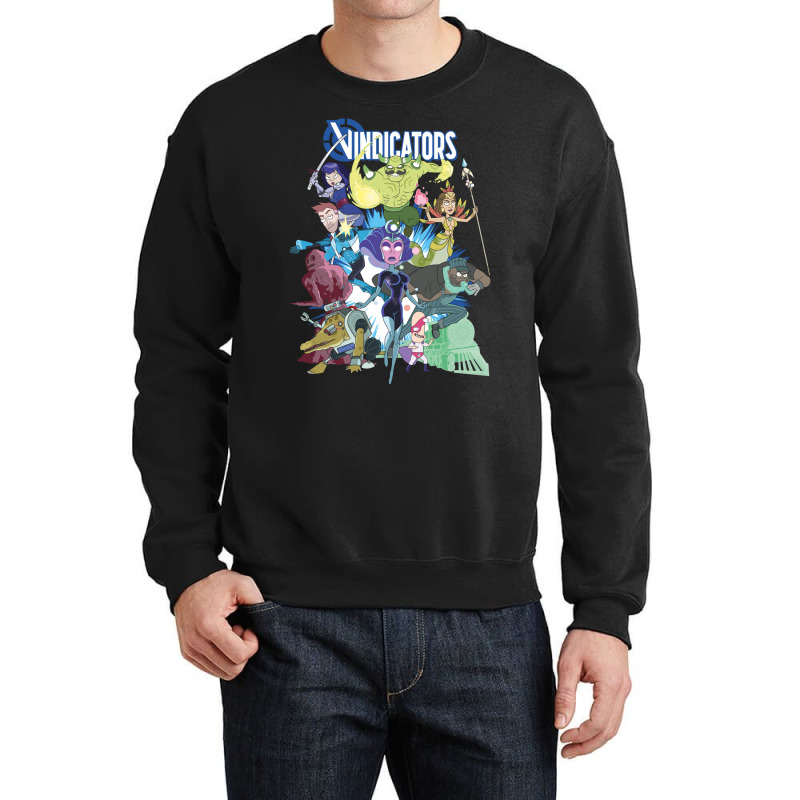 Vindicators Crewneck Sweatshirt by amlyskapazi | Artistshot