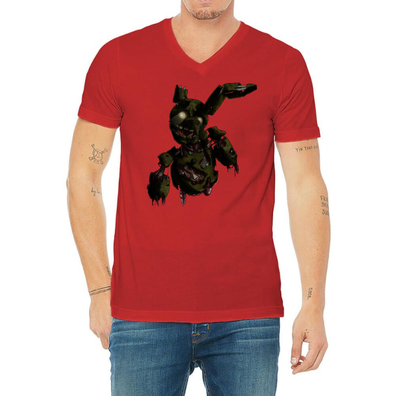 Springtrap V-Neck Tee by thiloandel3 | Artistshot