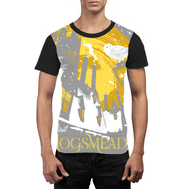 Visit Hogsmeade (yellow) Graphic T-shirt | Artistshot