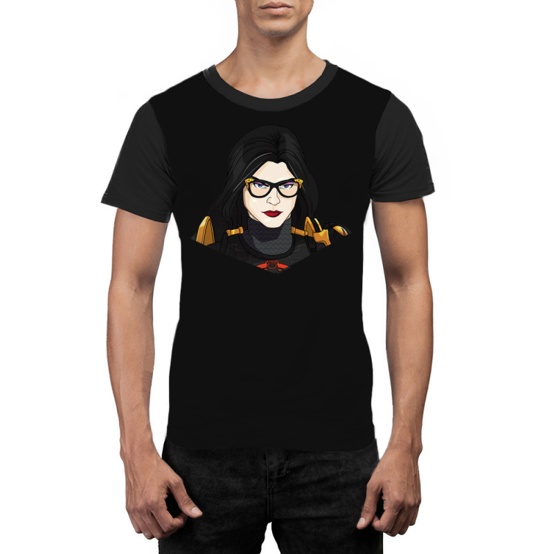 G.i Joe Classic Halloween Baroness Big Face Graphic T-shirt | Artistshot