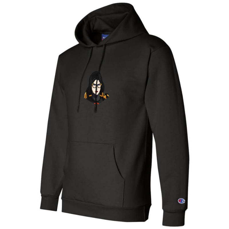 G.i Joe Classic Halloween Baroness Big Face Champion Hoodie | Artistshot