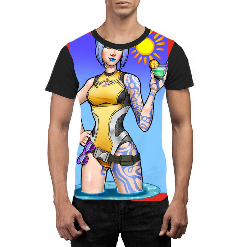 Summer Maya  Borderlands 2 Graphic T-shirt by thiloandel3 | Artistshot