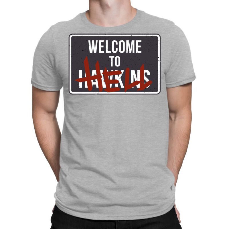 Welcome To H̶a̶w̶k̶i̶n̶s̶ Hell T-shirt | Artistshot