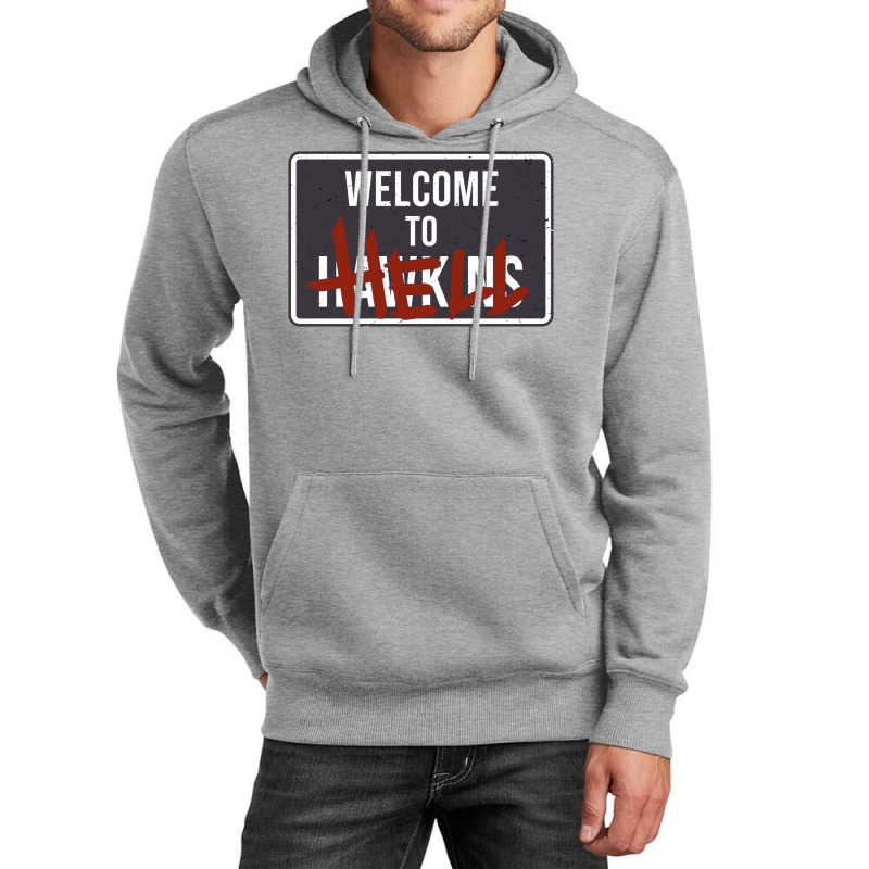 Welcome To H̶a̶w̶k̶i̶n̶s̶ Hell Unisex Hoodie | Artistshot