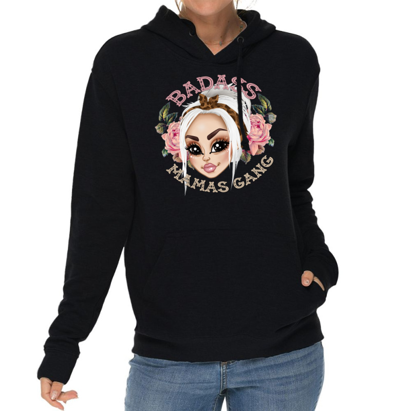 Badass Mamas Gang Lightweight Hoodie | Artistshot