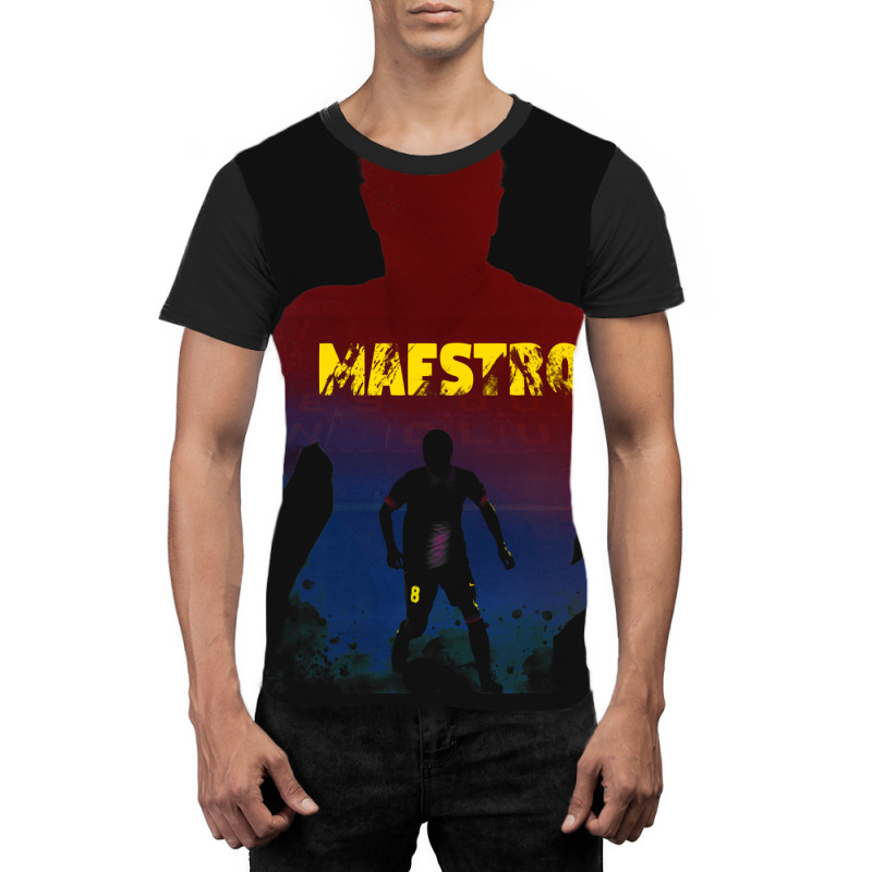 The Maestro Iniesta Graphic T-shirt by daiktumlinay | Artistshot