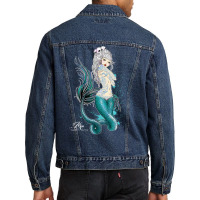 Tattooed Siren Men Denim Jacket | Artistshot