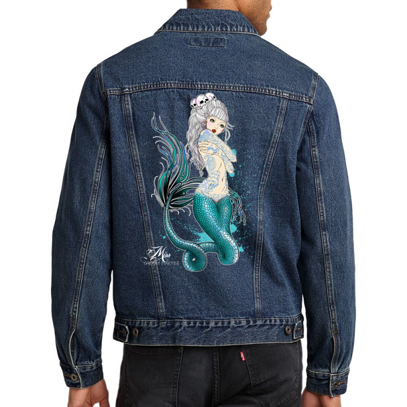 Tattooed Siren Men Denim Jacket by thiloandel3 | Artistshot