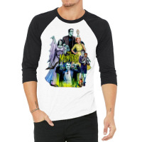 The Munsters Family Portrait 3/4 Sleeve Shirt | Artistshot