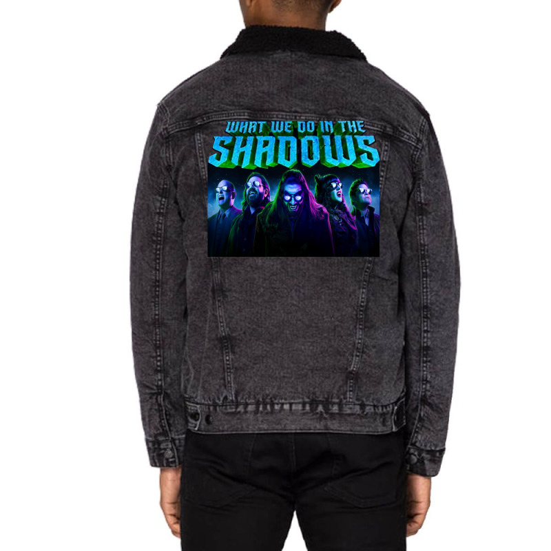 What We Do In The Shadows Gang Unisex Sherpa-lined Denim Jacket | Artistshot