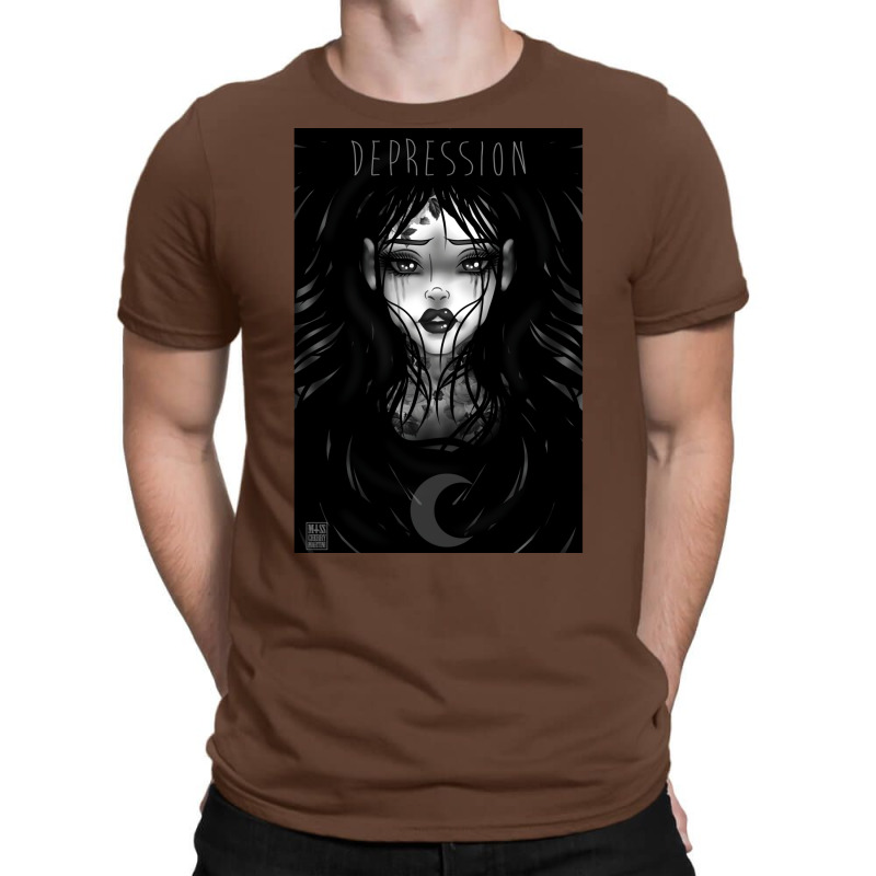 Depression T-Shirt by gotlhesiranir | Artistshot