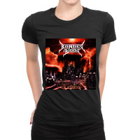 American Thrash Metal Ladies Fitted T-shirt | Artistshot