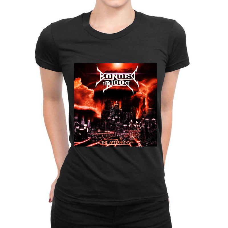 American Thrash Metal Ladies Fitted T-Shirt by jorcke | Artistshot