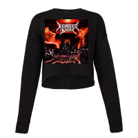 American Thrash Metal Cropped Sweater | Artistshot