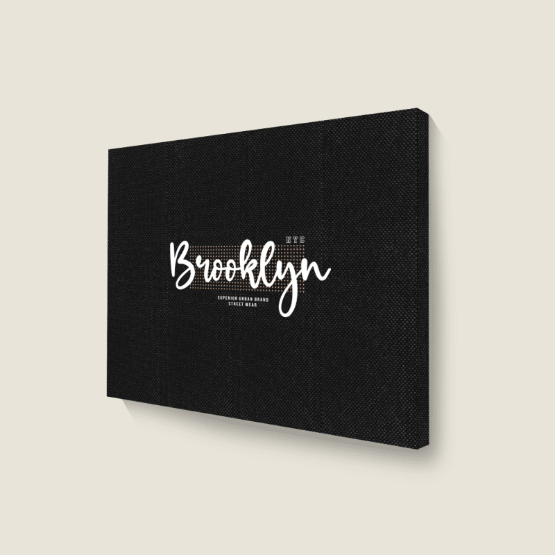 The Brooklyn Landscape Canvas Print | Artistshot