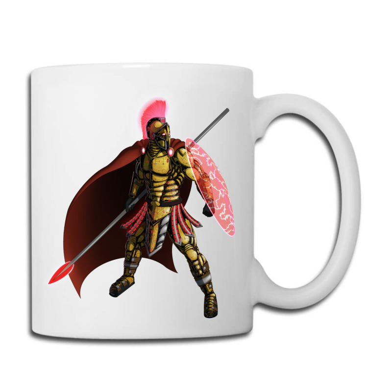 Futuristic Cyber Spartan Colour Coffee Mug | Artistshot