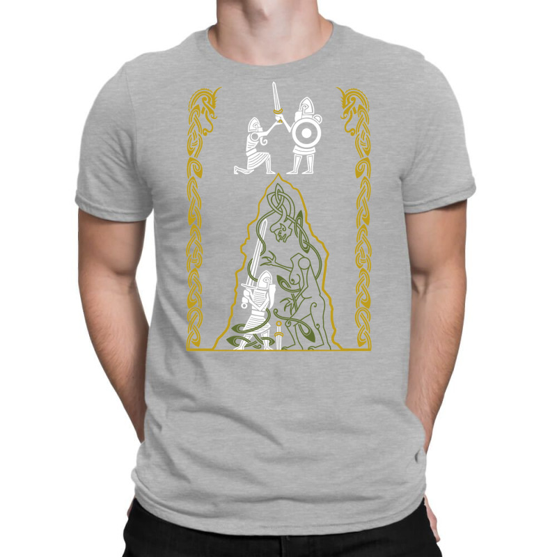 Beowulf Vs Grendel's Mother T-shirt | Artistshot