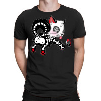 Skele Cat Red Version T-shirt | Artistshot