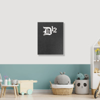 Hiphop Original Merchandise Portrait Canvas Print | Artistshot