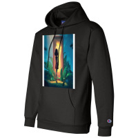 Young Girl Looks At The Magic Gate Champion Hoodie | Artistshot