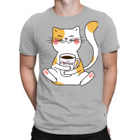 Cat And Coffee T-shirt | Artistshot