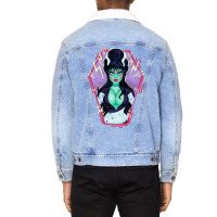 Limited Edition The Bride Of B-horror Unisex Sherpa-lined Denim Jacket | Artistshot