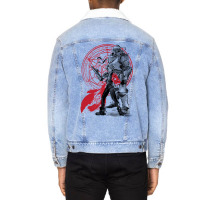 Brotherhood Sumi E 1 Unisex Sherpa-lined Denim Jacket | Artistshot