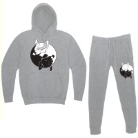 Corgi Dog Yin Yang Hoodie & Jogger Set | Artistshot