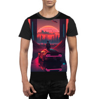 Car Retro Synthwave Graphic T-shirt | Artistshot