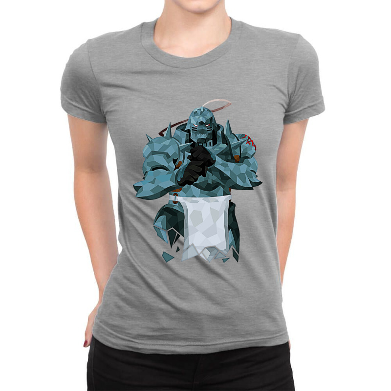 Alphonse Elric 1 Ladies Fitted T-Shirt by milonebelousn | Artistshot