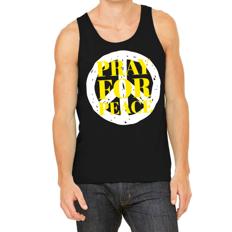 Pray For Peace Tank Top | Artistshot