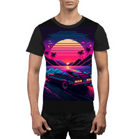 Car Retro Synthwave Graphic T-shirt | Artistshot