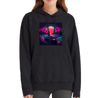 Car Retro Synthwave Vintage Hoodie | Artistshot