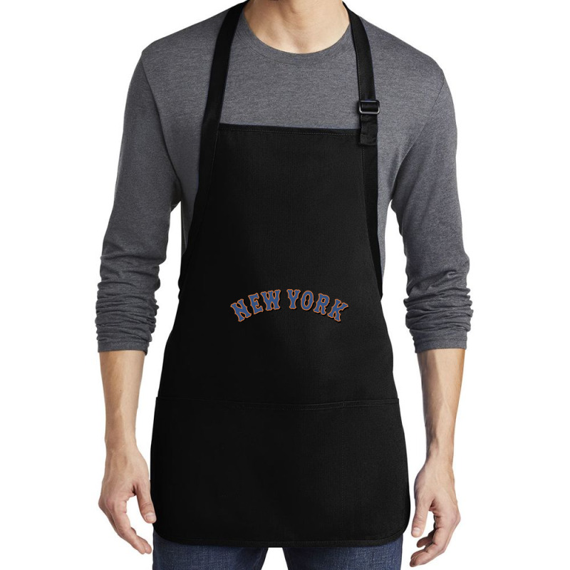 Supersale New York Fans Art Medium-length Apron | Artistshot