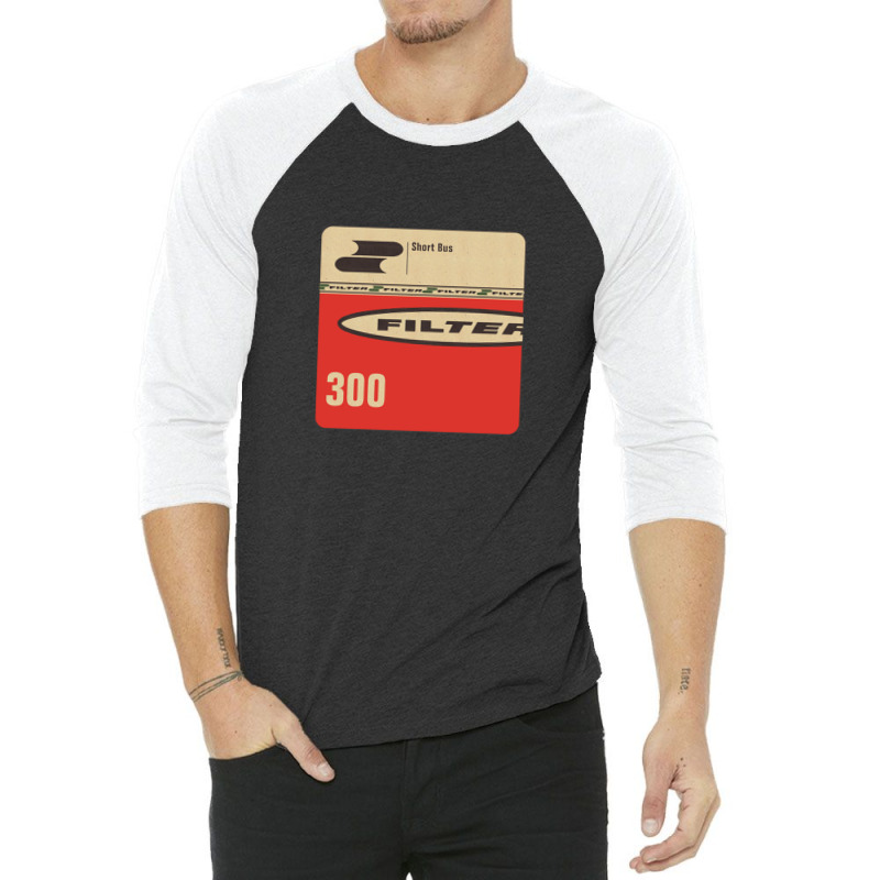 Filter - Short Bus 3/4 Sleeve Shirt | Artistshot