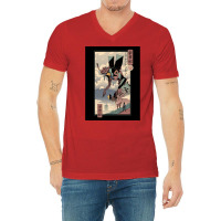 Evangelion Design 66 V-neck Tee | Artistshot