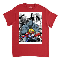 Fma  Edward And Alphonse  Manga Grouping Classic T-shirt | Artistshot