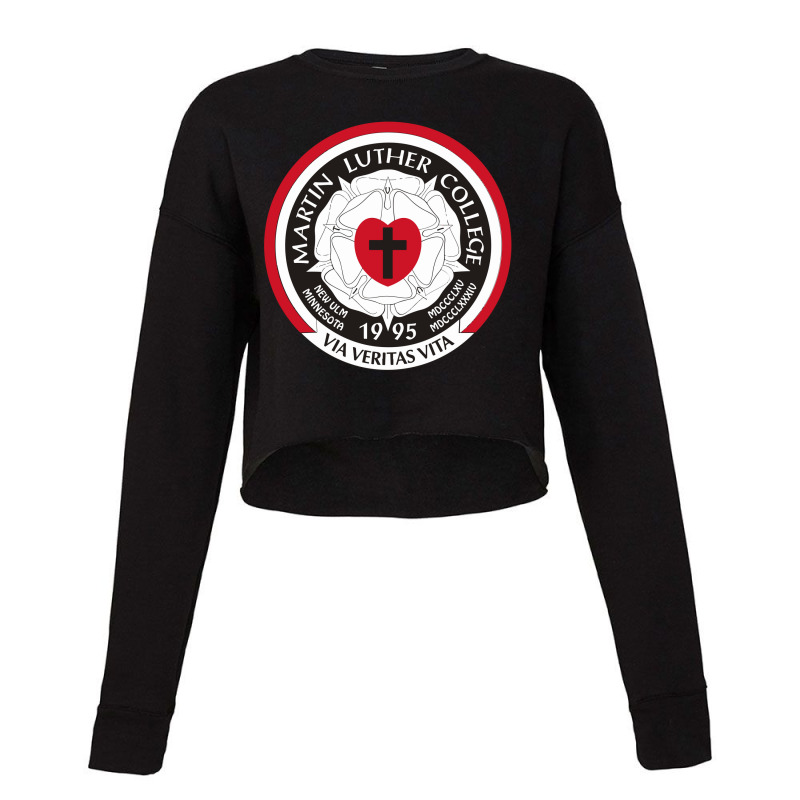 Martin Luther College Cropped Sweater by seblaktulang | Artistshot